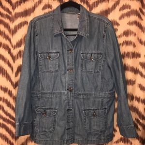 Chico’s denim jacket
